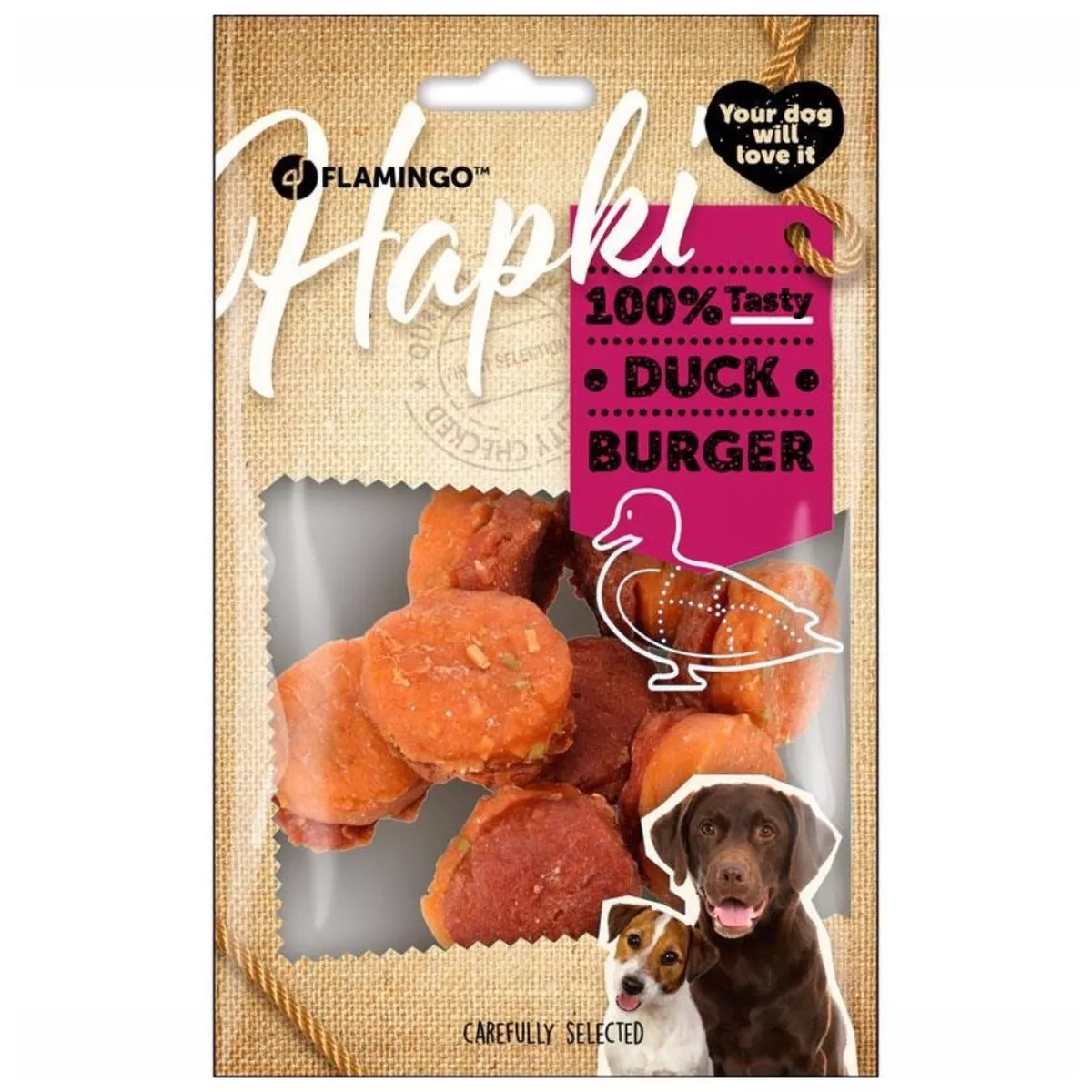 HAPKI BURGER WITH DUCK 8PCS 85G