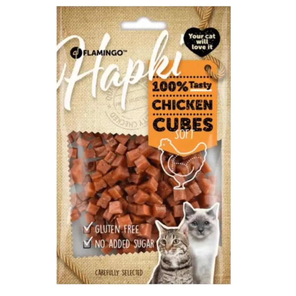 HAPKI CHICKEN CUBES 85G