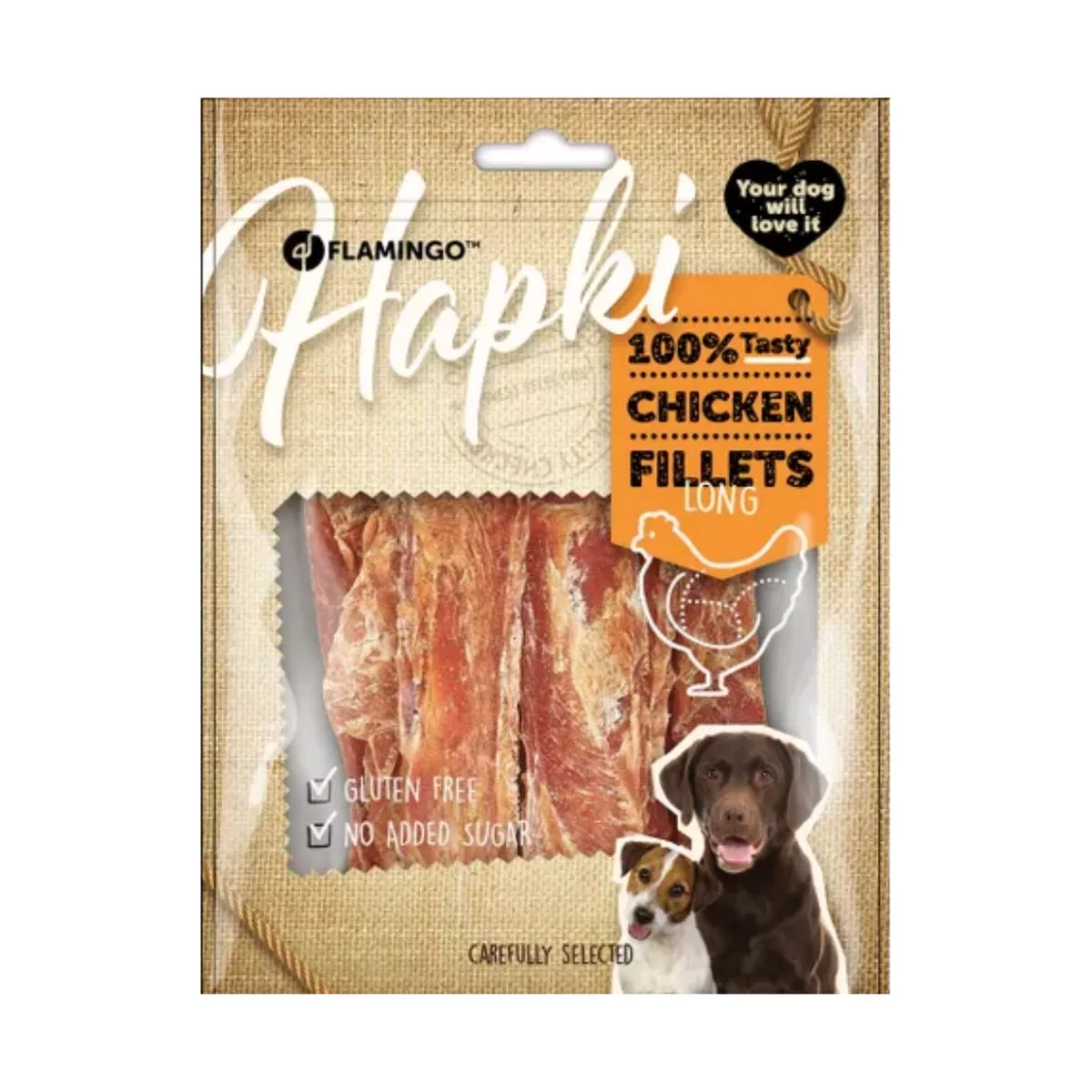 HAPKI CHICKEN LONG FILLETS 170G