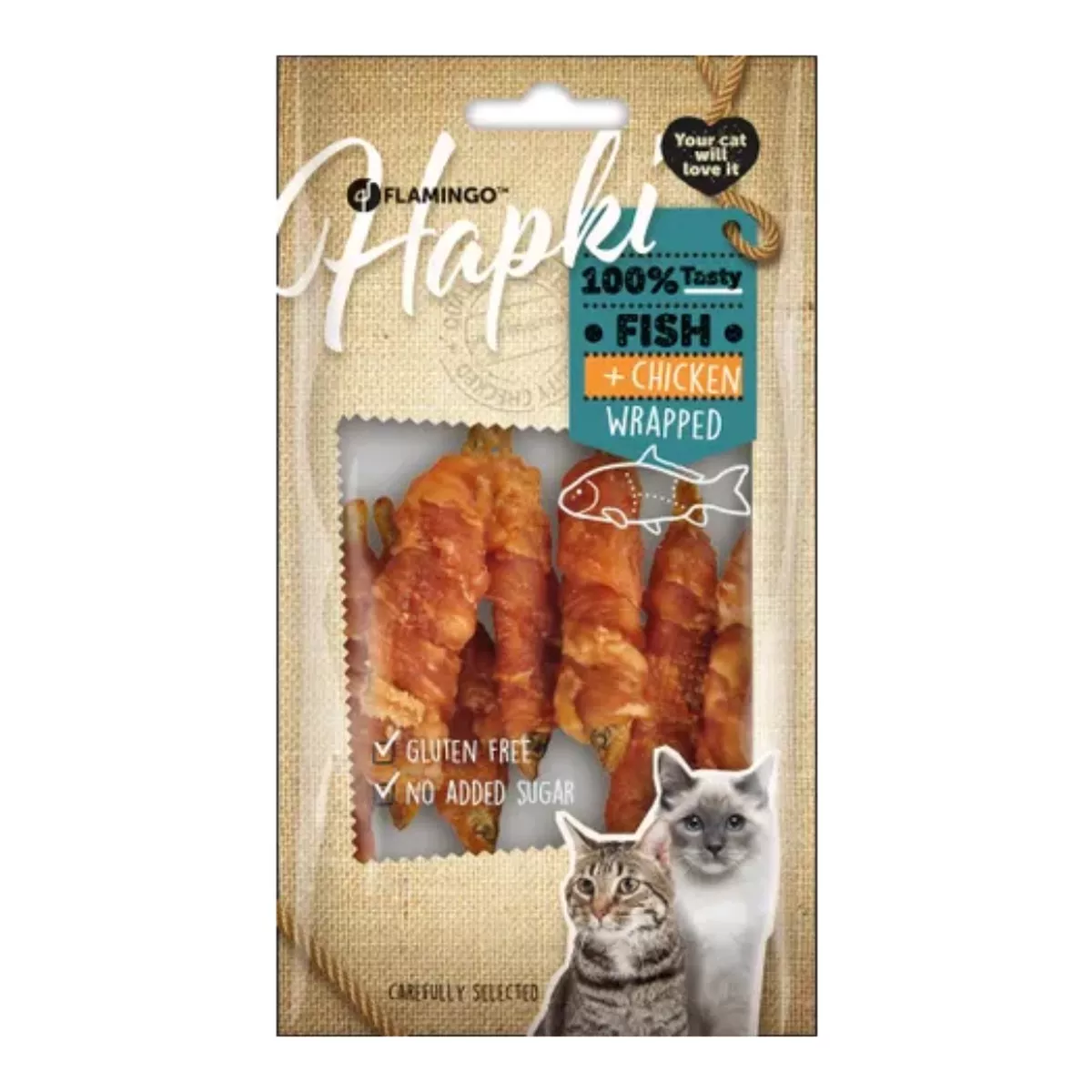 HAPKI DRIED FISH WITH CHICKEN 50G