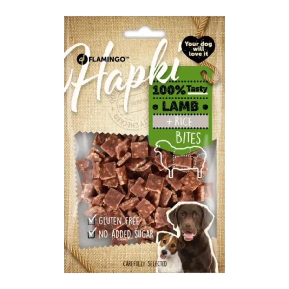 HAPKI LAMB & RICE BITES 85G