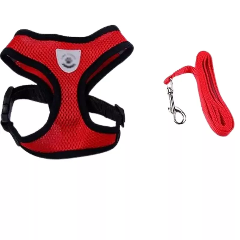Harness Cross-Border Explosion Chest And Back Strap Big Red Xl