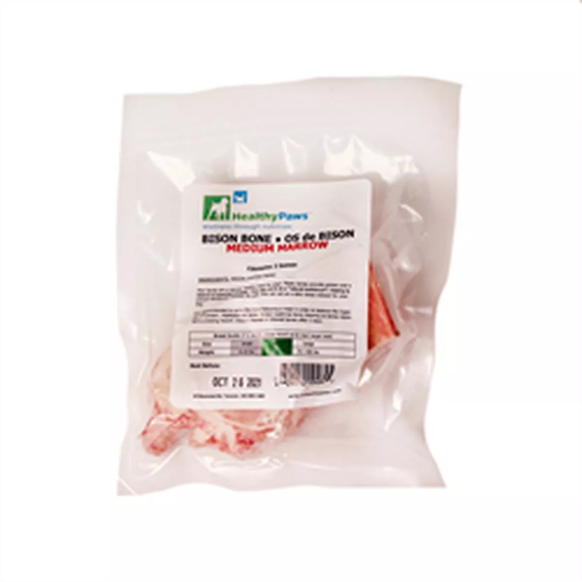 Healthy Paws Bison Marrow Bones for Medium Sized Dogs