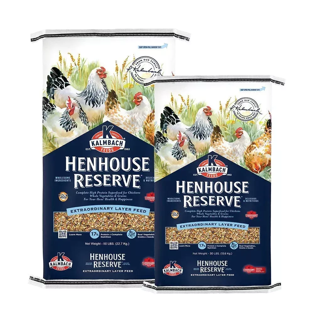 Henhouse Reserve Feed for Chickens – 30LB