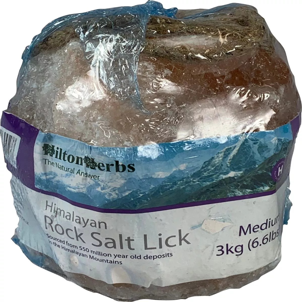 Hilton Herbs Himalayan Rock Salt Lick – MD-6.6 LB