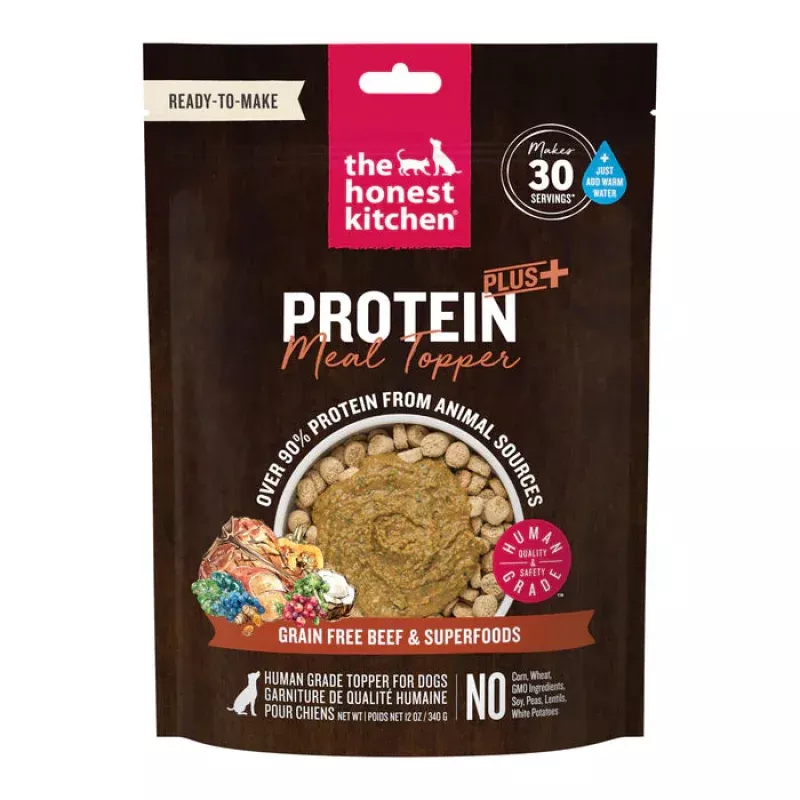 The Honest Kitchen Protein Plus Grain Free Beef Topper