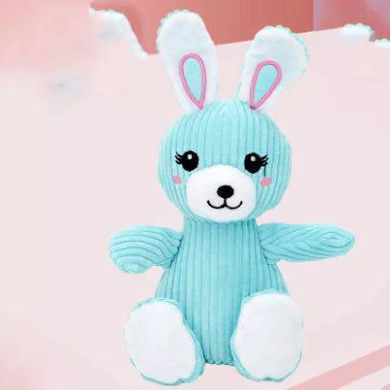 Hoopet Bunny Squeaker – Blue