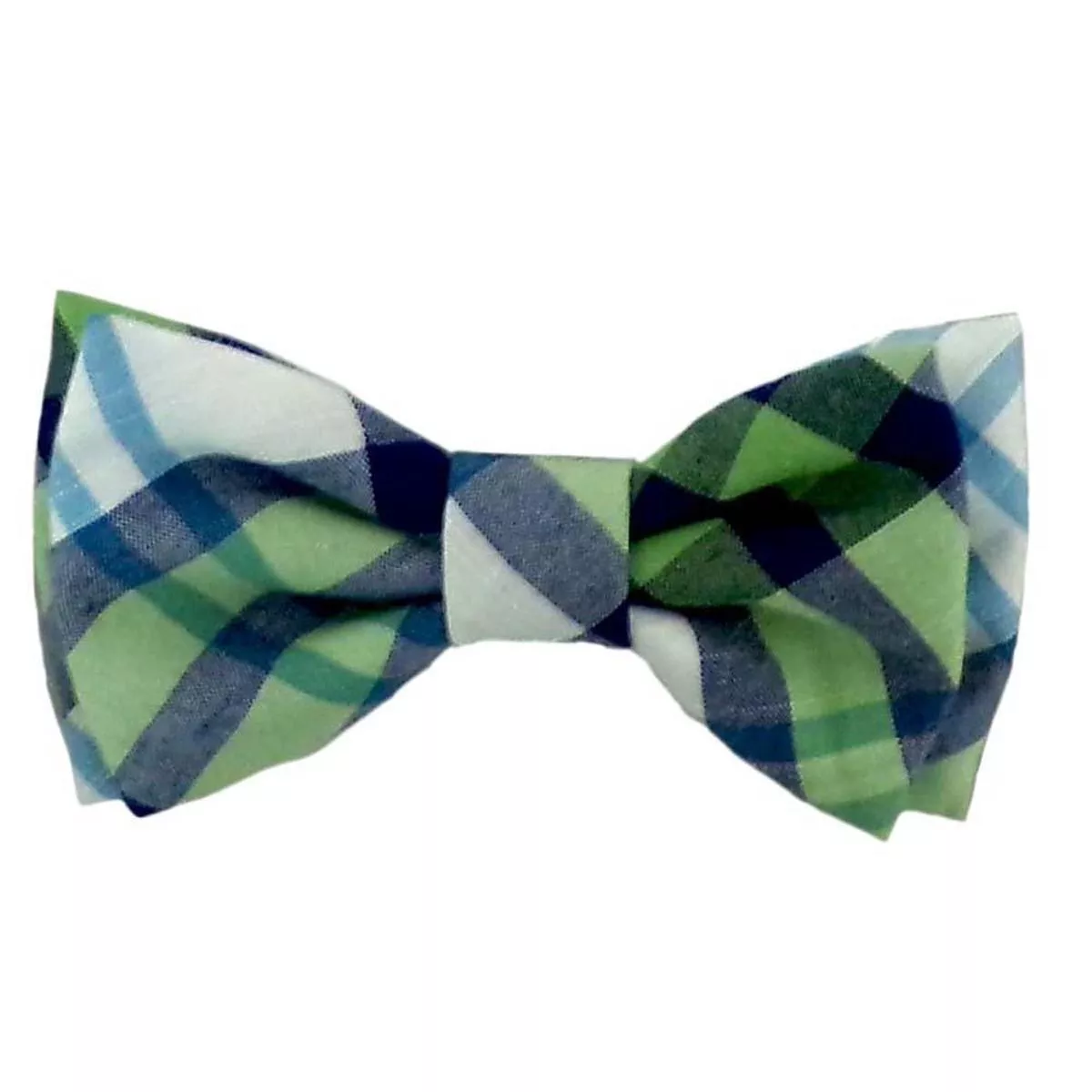 Huxley & Kent Pet Bow Tie, Lime Madras