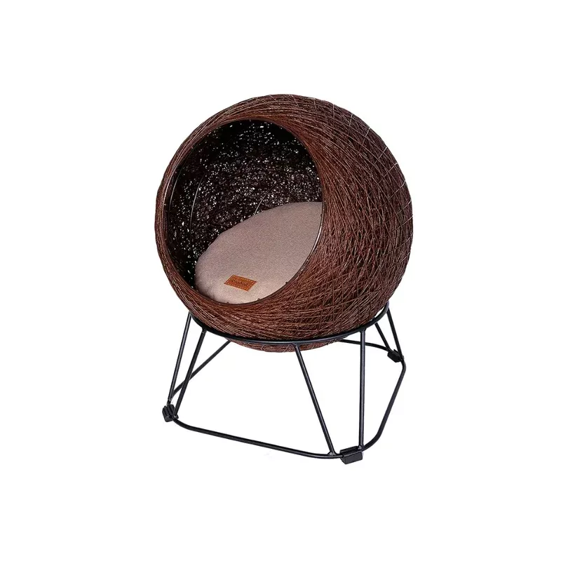 Ibiyaya Zentangle Enhanced Pet Pod – Brown