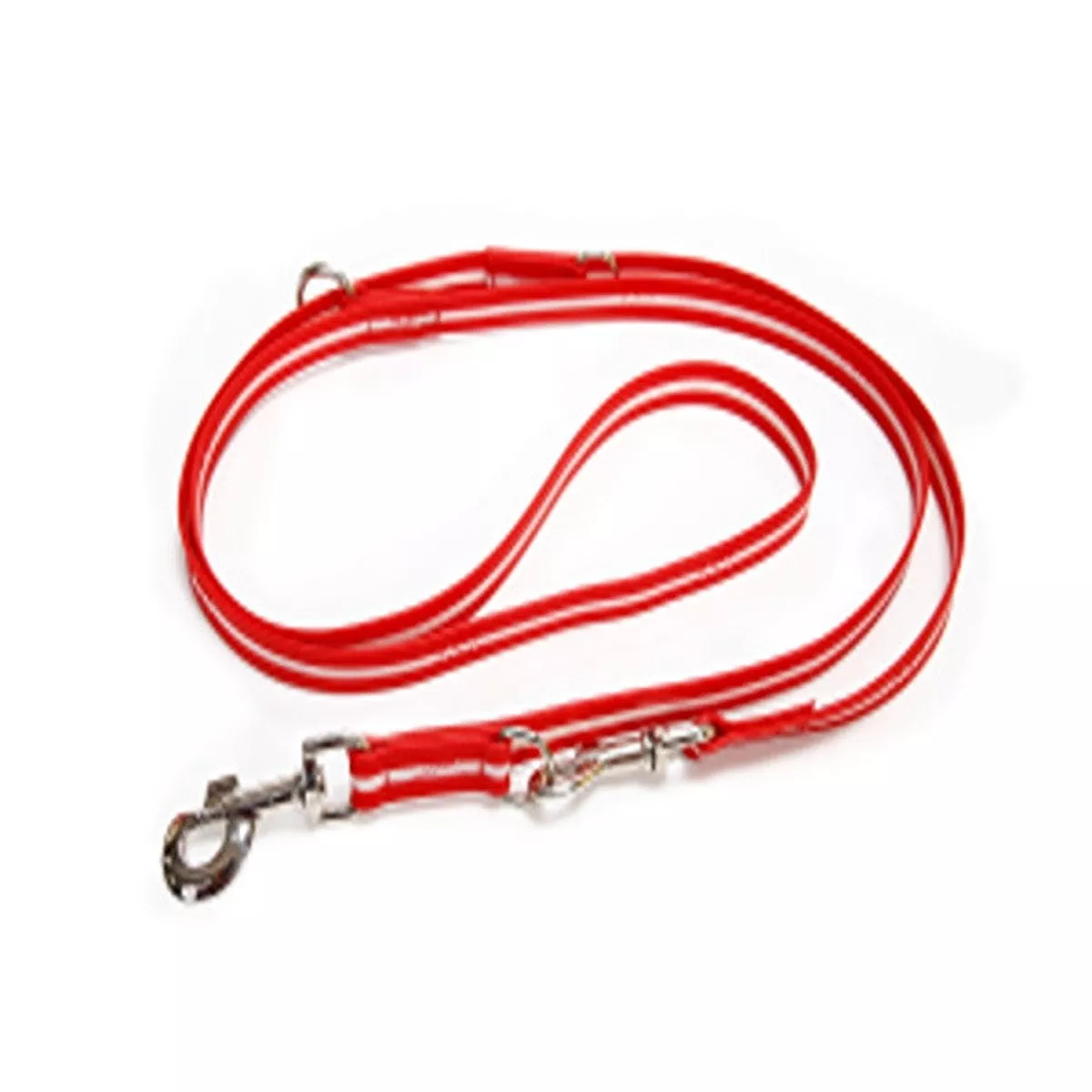 IDC Lumino Adjustable Leash - Red / Width 1.9 cm & Length 2.2 Meter