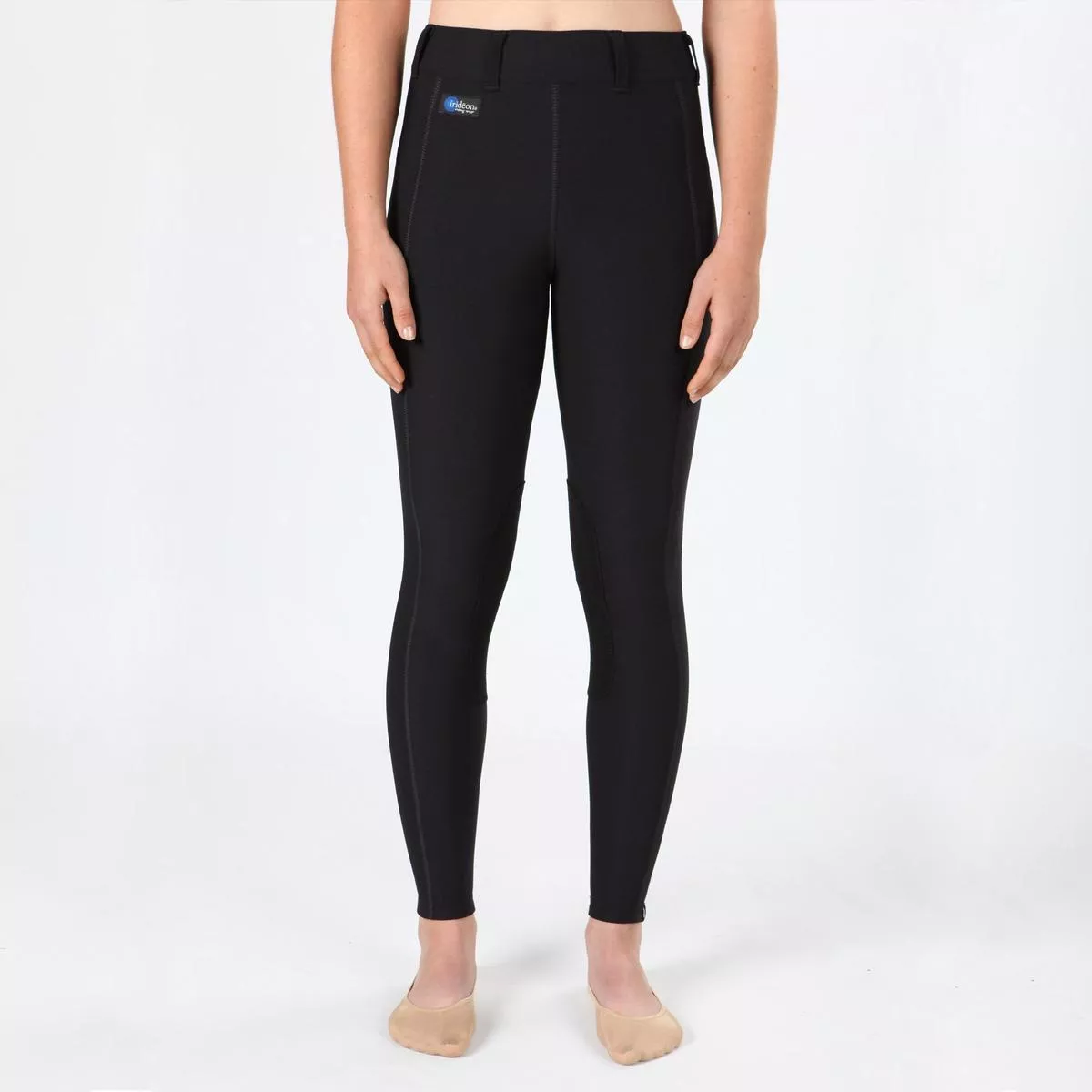 Irideon Issential Knee Patch Tights – X-large | Black