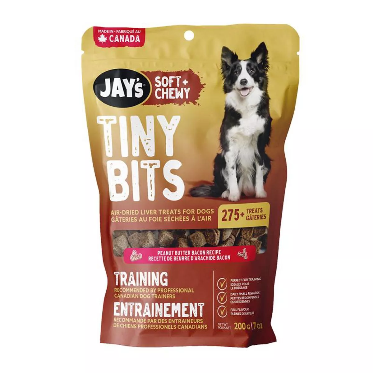Jay’s Tiny Bits Peanut Butter Bacon Dog Treats