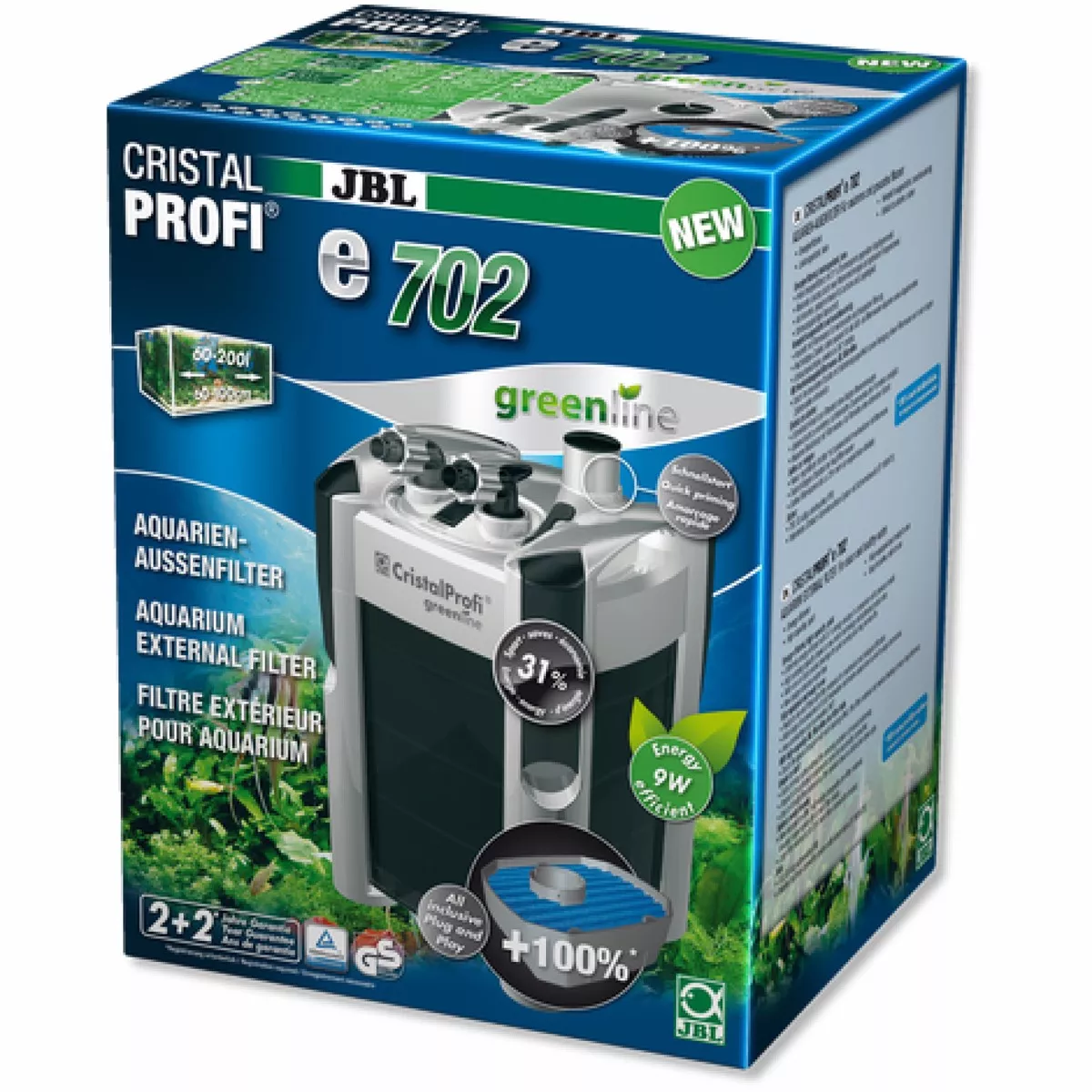 JBL CristalProfi e702 Greeline UK-plug