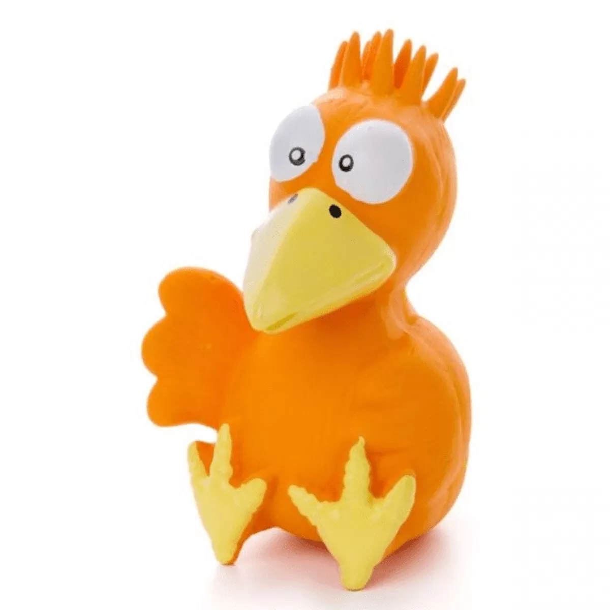 JK Animals - Orange Latex Bird 13cm