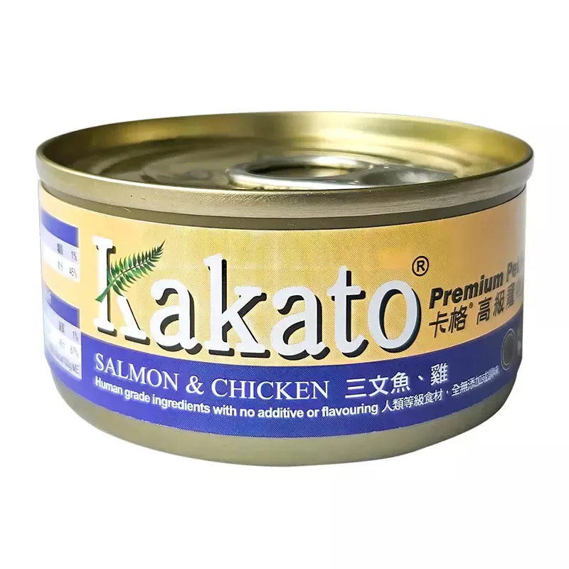 Kakato – Salmon and Chicken Canned