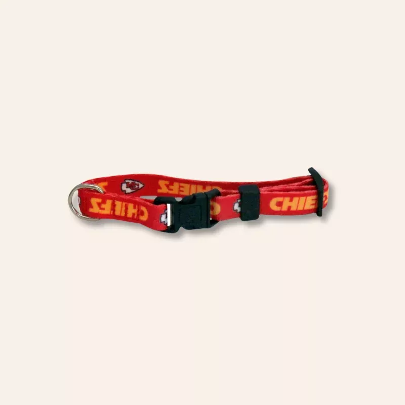 KC Chiefs Dog Collar