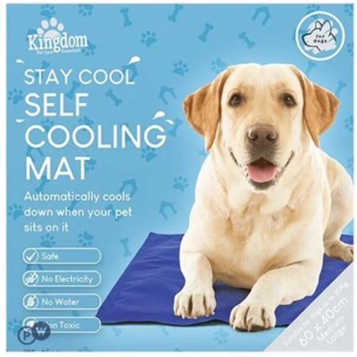 Kingdom Medium Pet Self-Cooling Mat 40x60cm