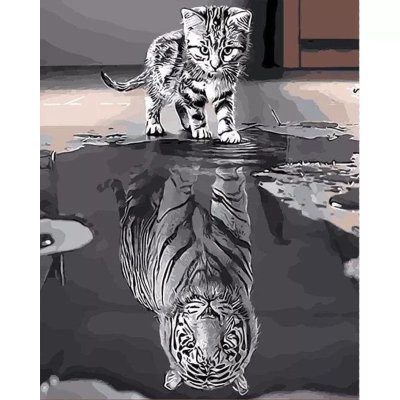 Kitten Reflective Tiger – Transform Your Backyard into a Wildlife Oasis for All Creatures