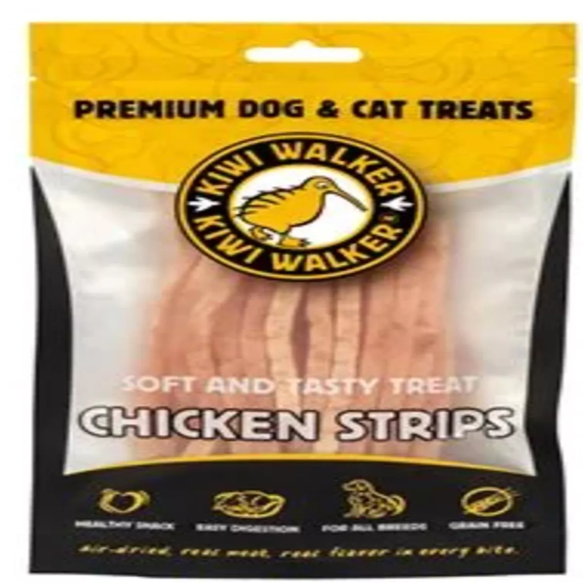 Kiwi Walker Air Dried Soft Chicken Strips 100gr