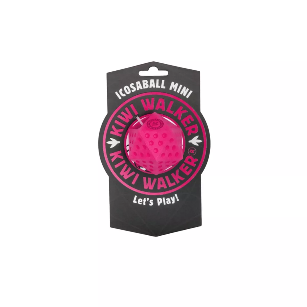 KIWI WALKER ICOSABALL PINK MINI