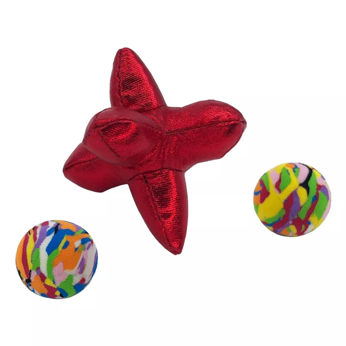 KONG Active Jacks Cat Toy, 3-pack
