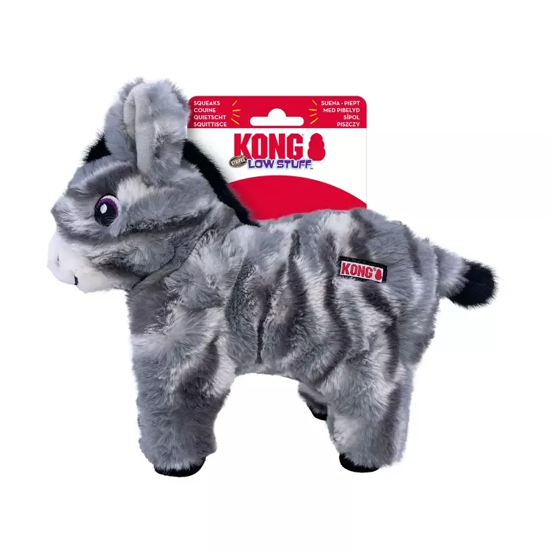 KONG Low Stuff Stripes Donkey Md