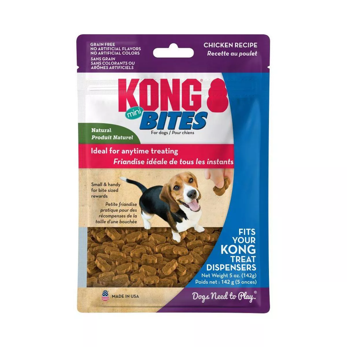 KONG Mini Bites Chicken Dog Treats