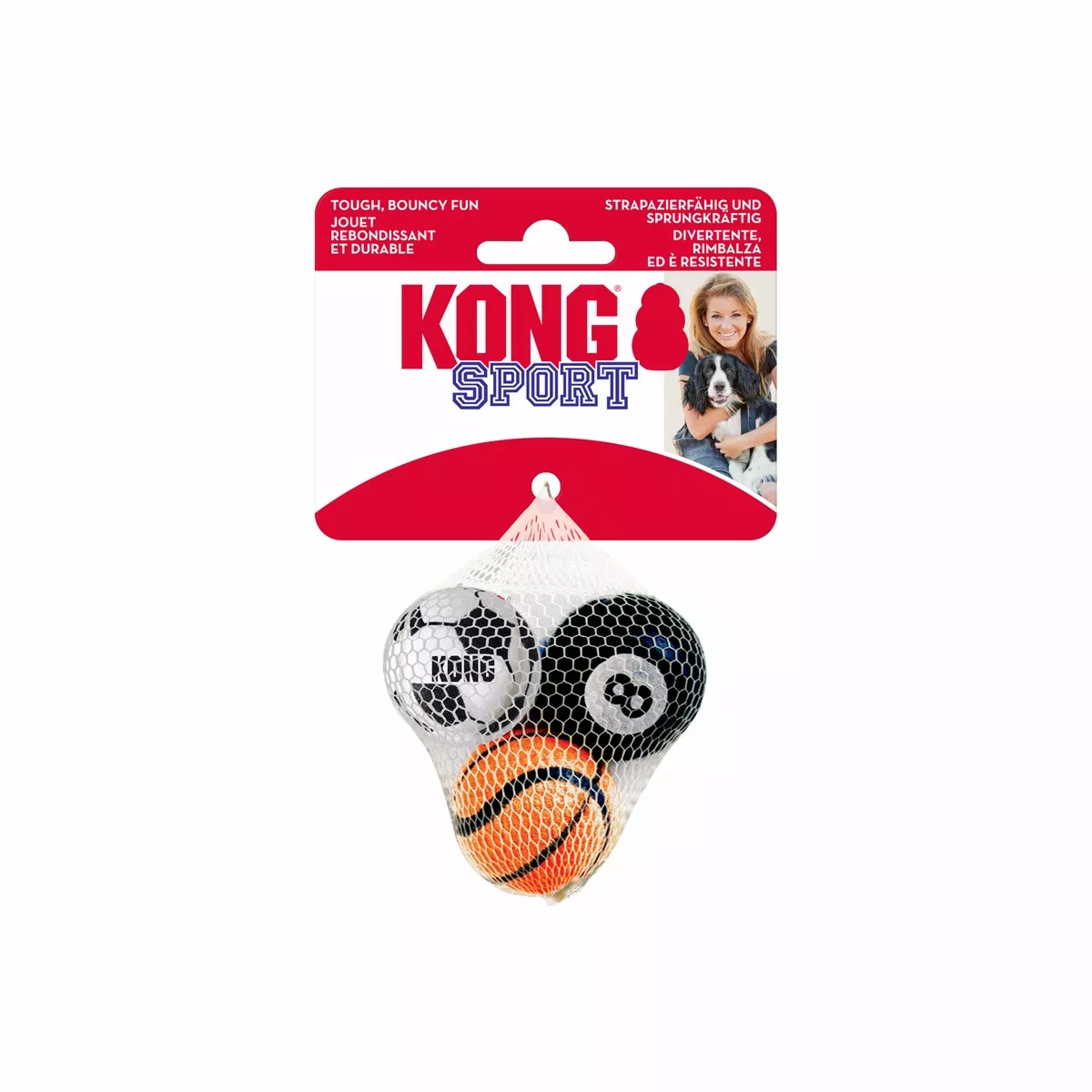 KONG Sport Balls Assorted XSmall - 3pcs