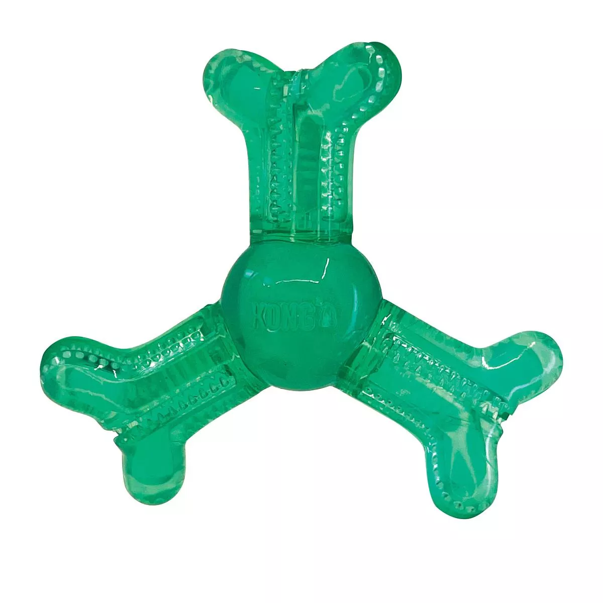 KONG Squeezz Dental Roller Bone Dog Toy