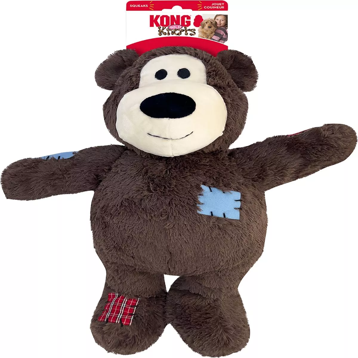 Kong Wild Knots Bear Jumbo Assorted – XL