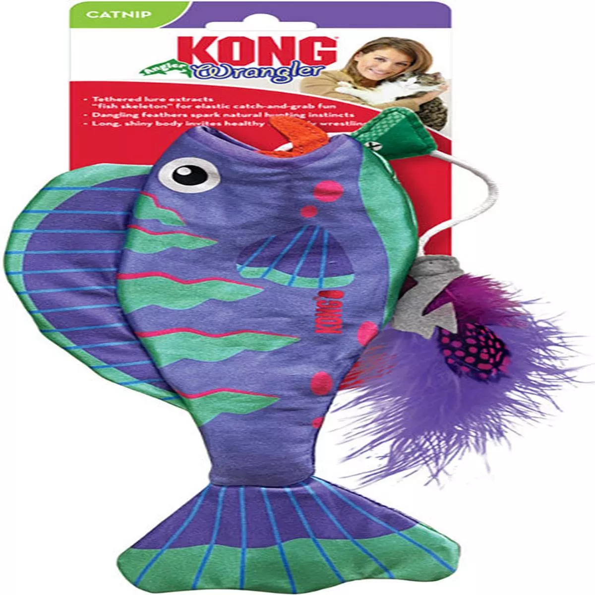 Kong Wrangler Angler Fish – ASSORTED