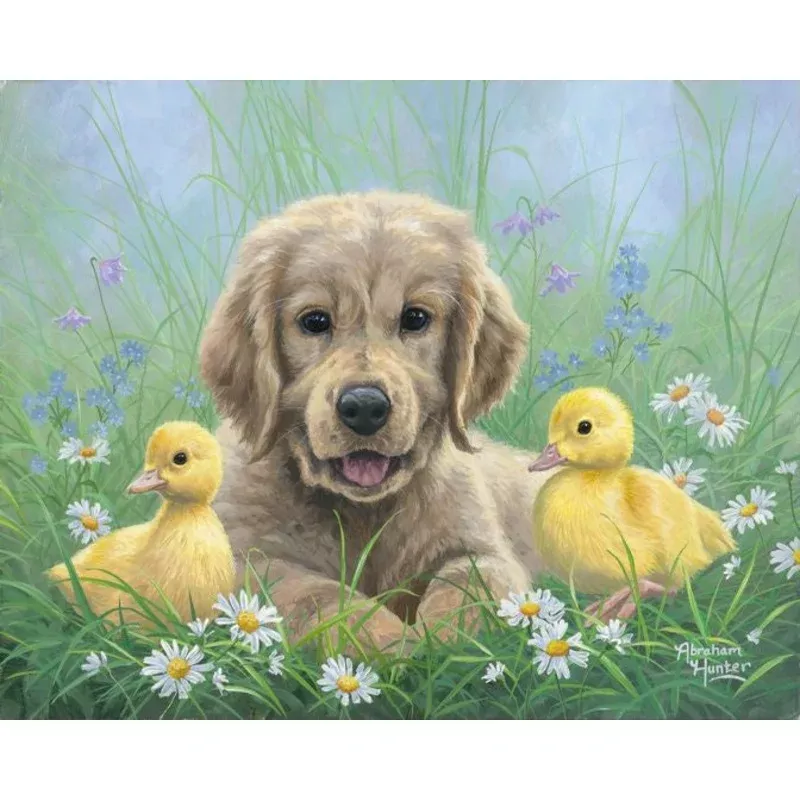 Labrador and Chicks – Transform Your Backyard into a Wildlife Oasis for All Creatures