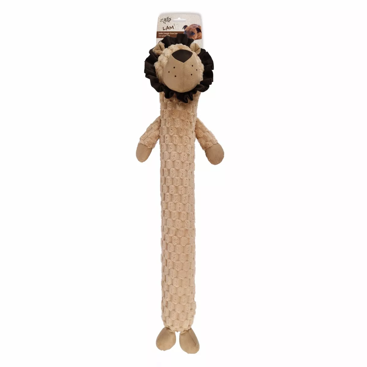 Lam-Jumbo Snuggle Straw Lion