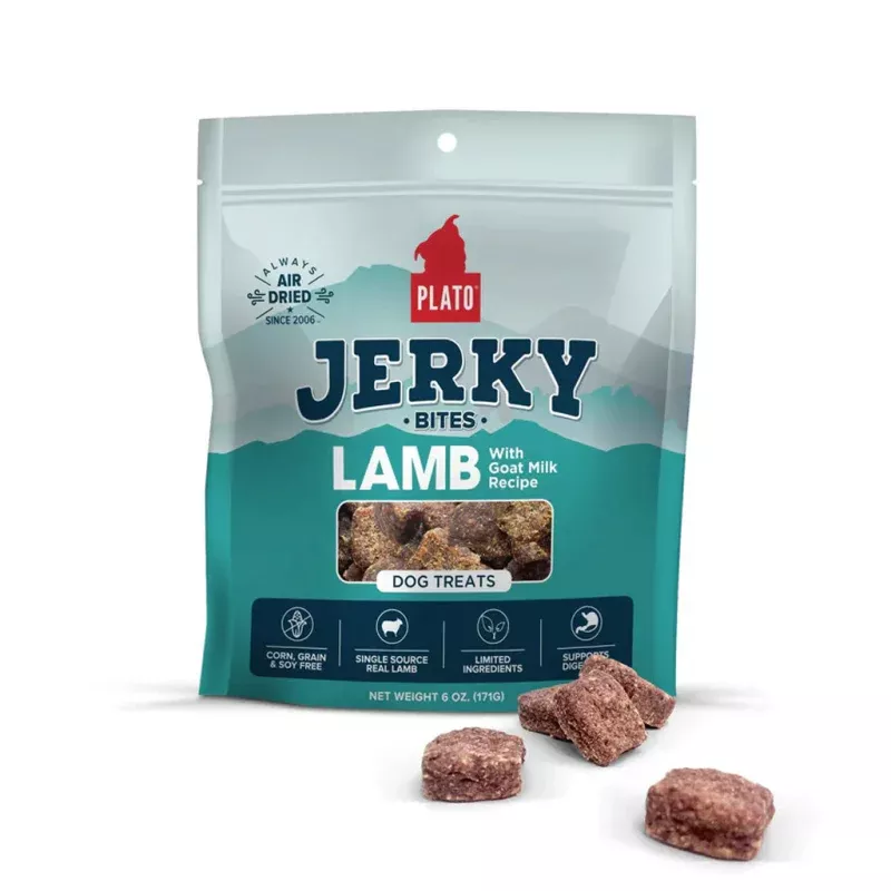 *Lamb with Goat Milk Jerky Bites 6oz