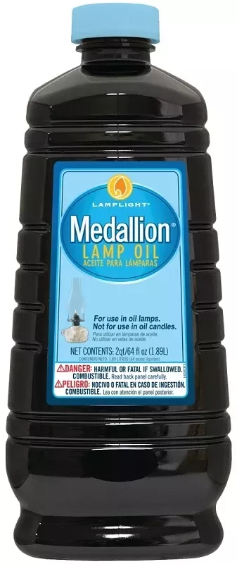 Lamp Oil, Unscented, Clear, 64-oz.