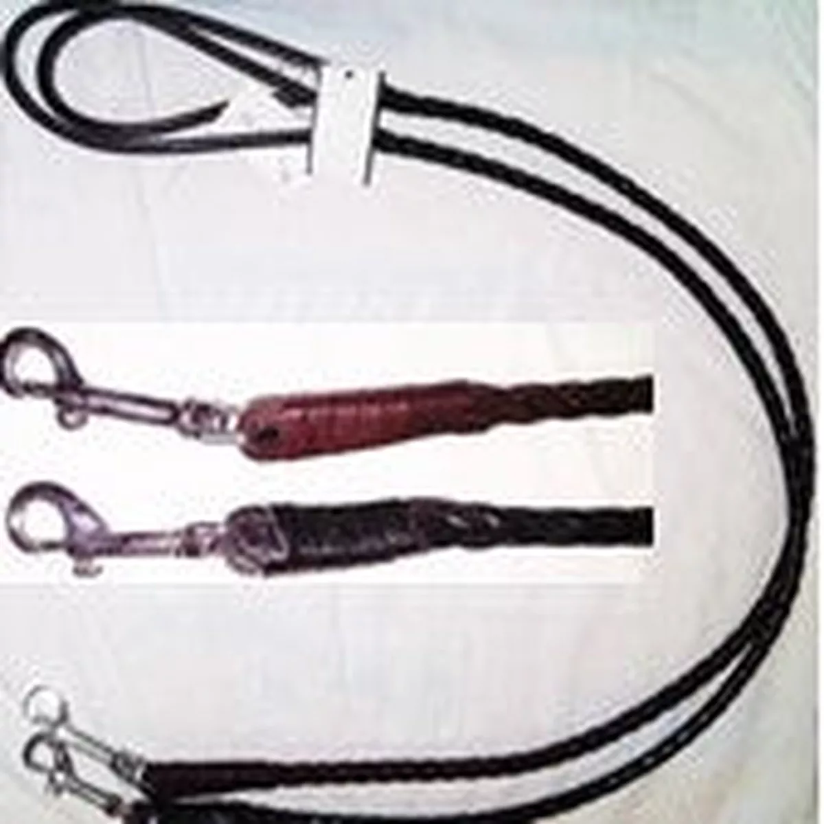 LEATHER BRAIDED LEAD