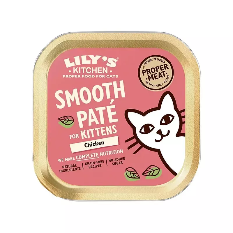 Lily’s Kitchen Smooth Pat Chicken for Kittens 85g