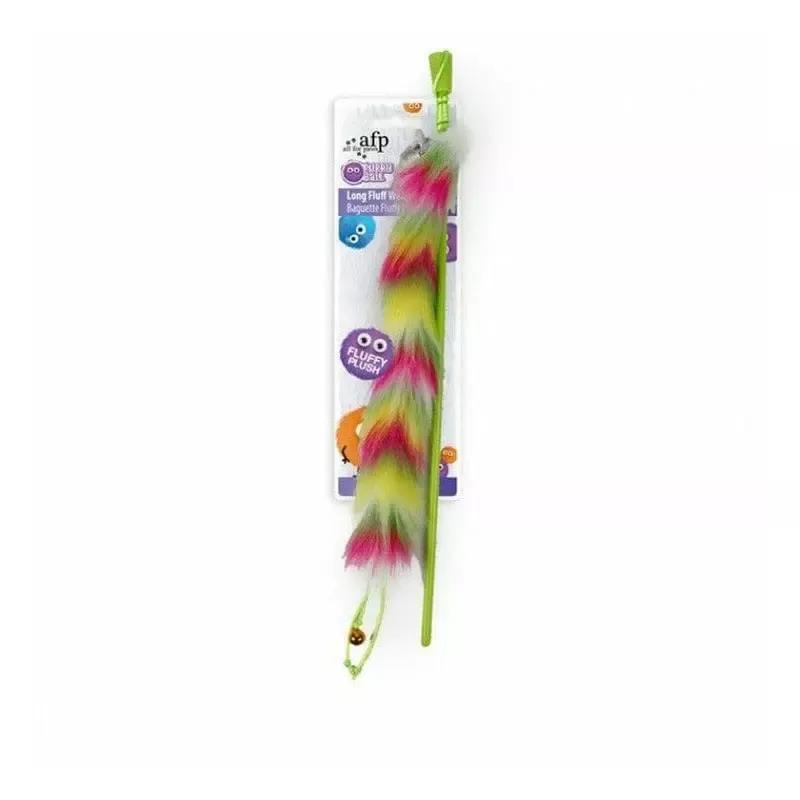 Long Fluff Wand - Green