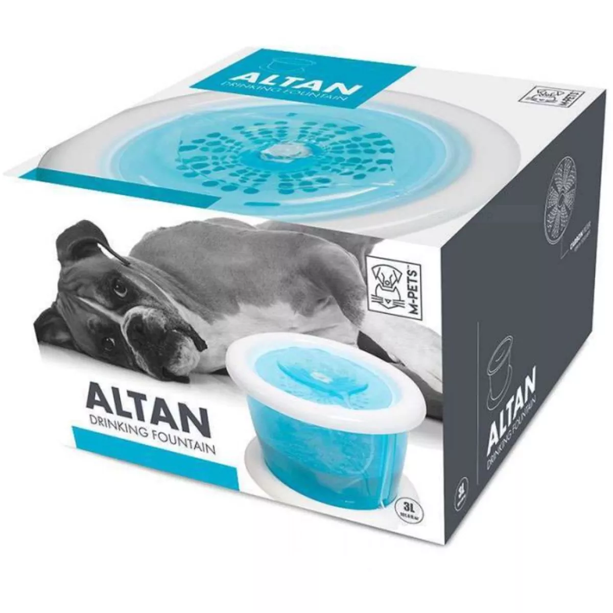 M-Pets Altan Dog Drinking Fountain 3L