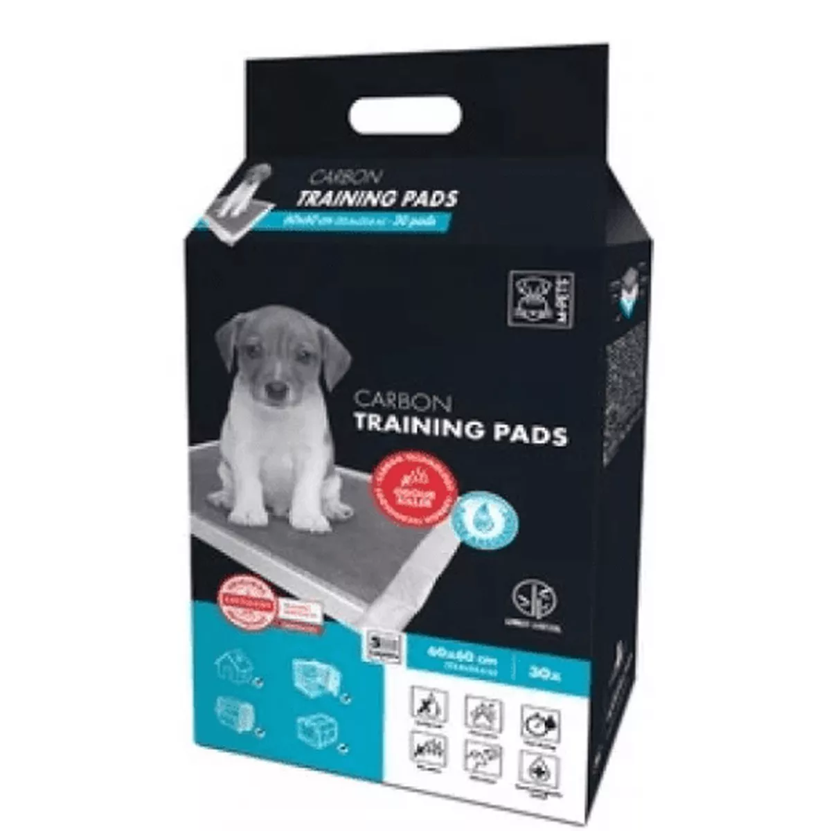 M-Pets Carbon Training Pads 90x60cm 30pcs