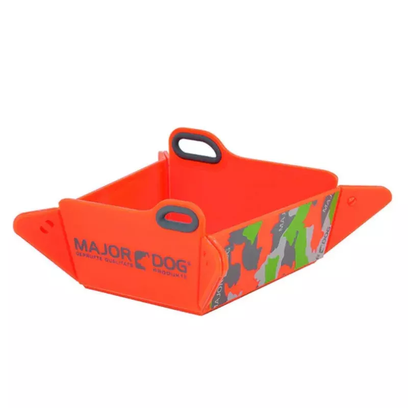 Majordog Foldable Bowl – Orange – 10*12.5cm