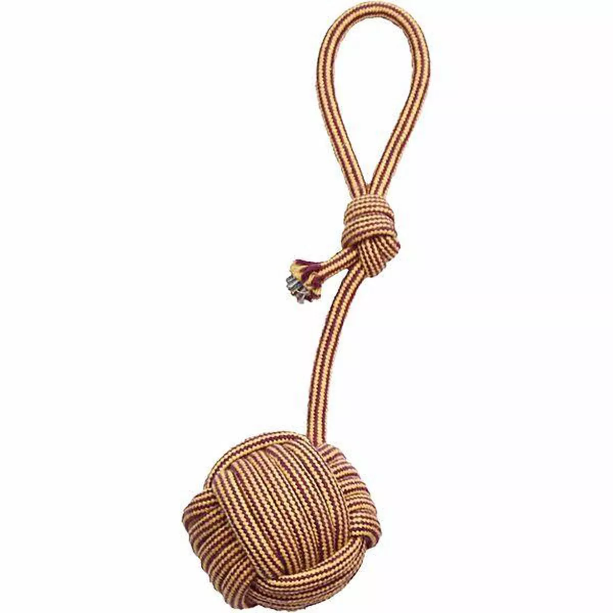 Mammoth Extra Monkey Fist Tug with Loop Handle Dog Toy
