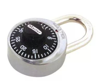 Master Lock 1500D Combination Dial Padlock – 9/32 In Dia, 3/4 In