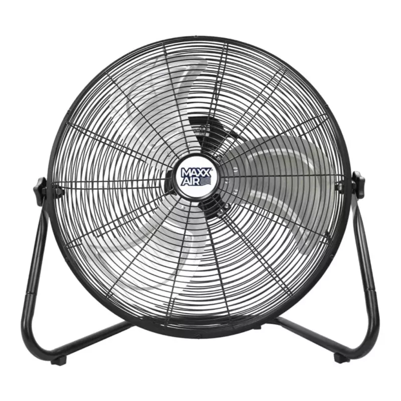 Maxx Air High Velocity Floor Fan, 20" Black
