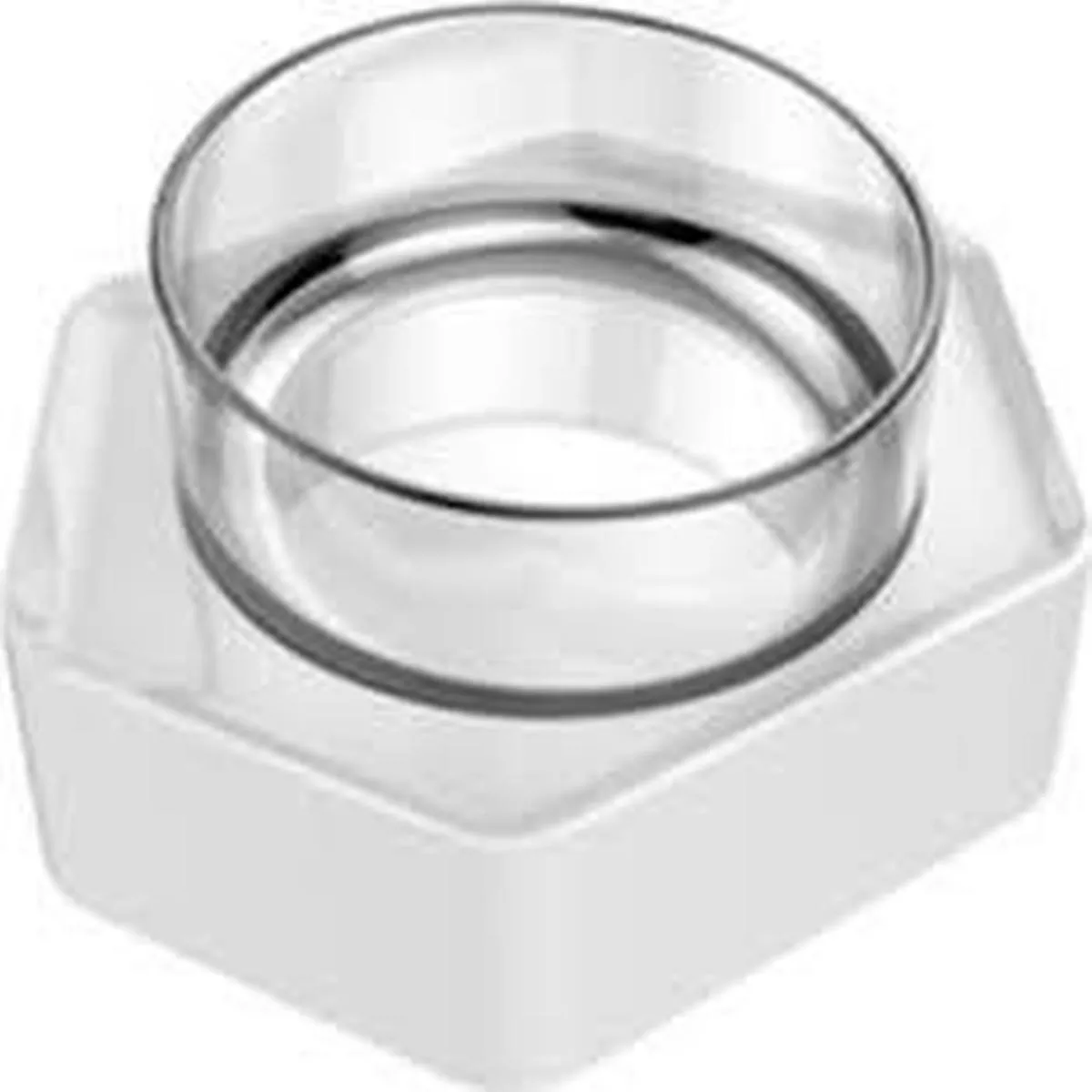 McLOVIN’s Angled Pet Bowl, Grey