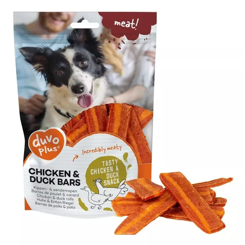 Meat! Chicken & Duck Bars 100G –9St