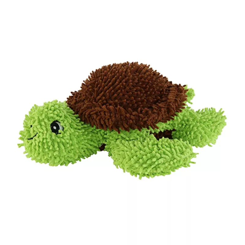 Mighty VIP Toys Microfiber Turtle Dog Toy