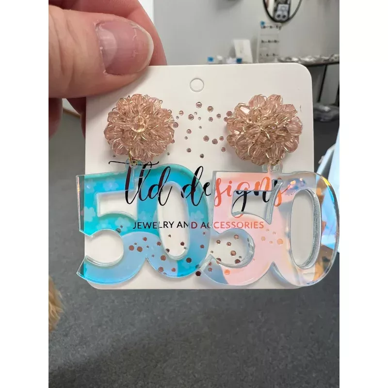 Milestone Birthday Earrings