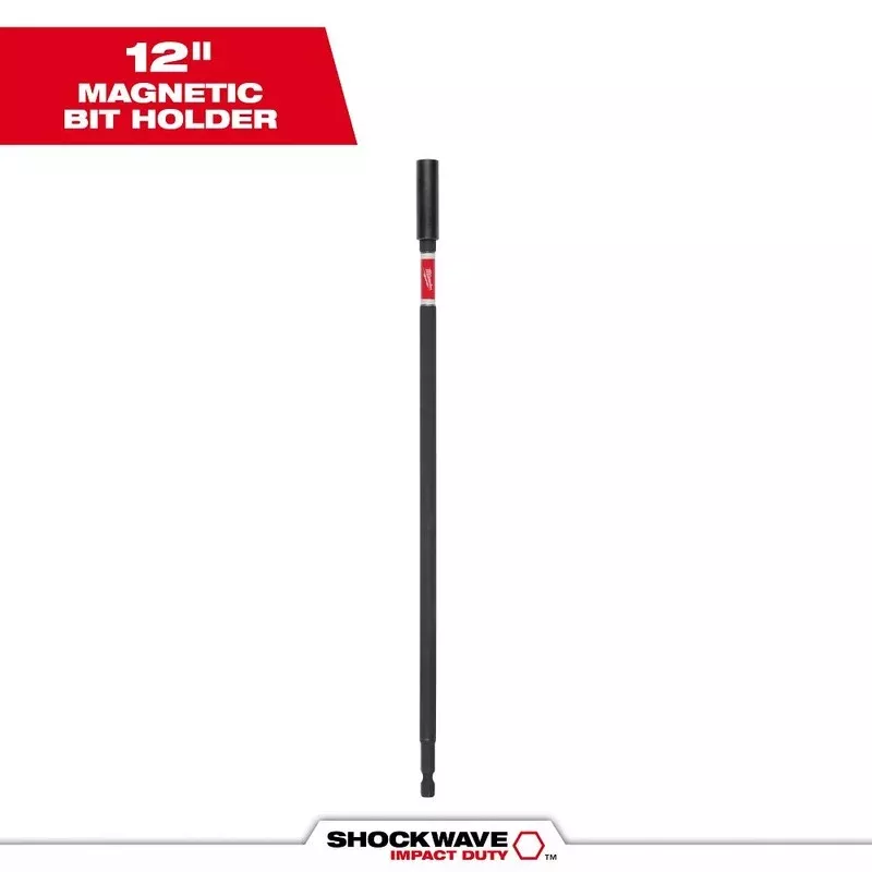 Milwaukee Tools 12 Magnetic Bit Holder 48-32-4512