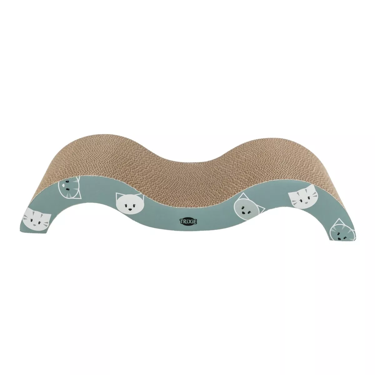 MIMI SCRATCHING WAVE CARDBOARD CATNIP 50*90-23CM MINT
